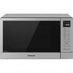 Panasonic NN-SN68KS Compact Microwave Oven with 1200W Power, Sensor Cooking, Popcorn Button, Quick 30Sec & Turbo Defrost, 1.2 Cu.' (Stainless Steel/Silver)