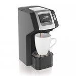 Hamilton Beach (49974) Single Serve Coffee Maker,?Compatible with?pod Packs and Ground Coffee, Flexbrew, Black (Renewed)