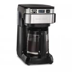 Hamilton Beach 46310 Programmable Coffee Maker, 12 Cups, Black (Renewed)