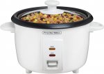 Proctor Silex Rice Cooker & Food Steamer, 8 Cups Cooked (4 Cups Uncooked), White (37534NR)