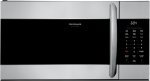 Frigidaire FGMV17WNVF Over the Range Microwave with 1.7 cu. ft. Capacity and White LED in SmudgeProof Stainless Steel