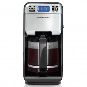 Hamilton Beach 12 Cup Digital Automatic LCD Programmable Coffeemaker Brewer | Model# 46205