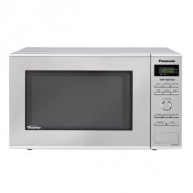 Panasonic Compact Inverter 0.8-cu ft Microwave, Stainless Steel